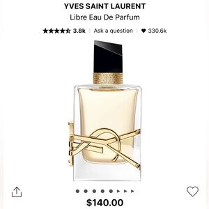 Yves Saint Laurent Libre 1.6oz Eau de Parfum